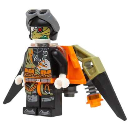 LEGO Ninjago Minifigur Nitro mit JetPack - njo0487 Spiele Pirat