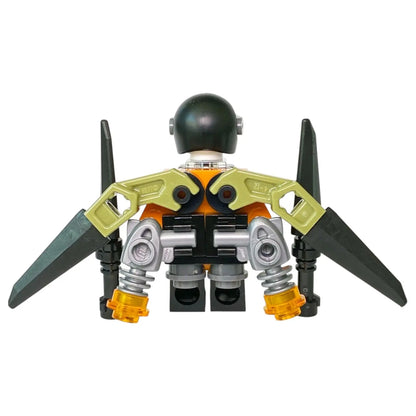 LEGO Ninjago Minifigur Nitro mit JetPack - njo0487 Spiele Pirat