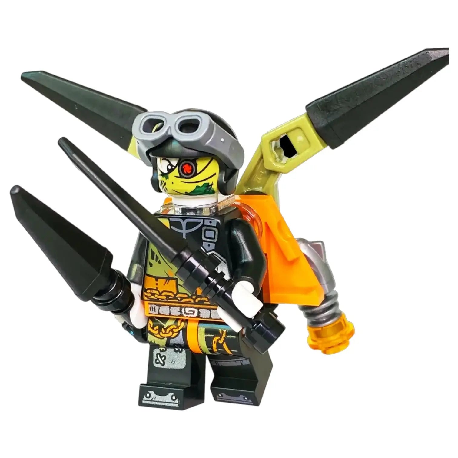 LEGO Ninjago Minifigur Nitro mit JetPack - njo0487 Spiele Pirat