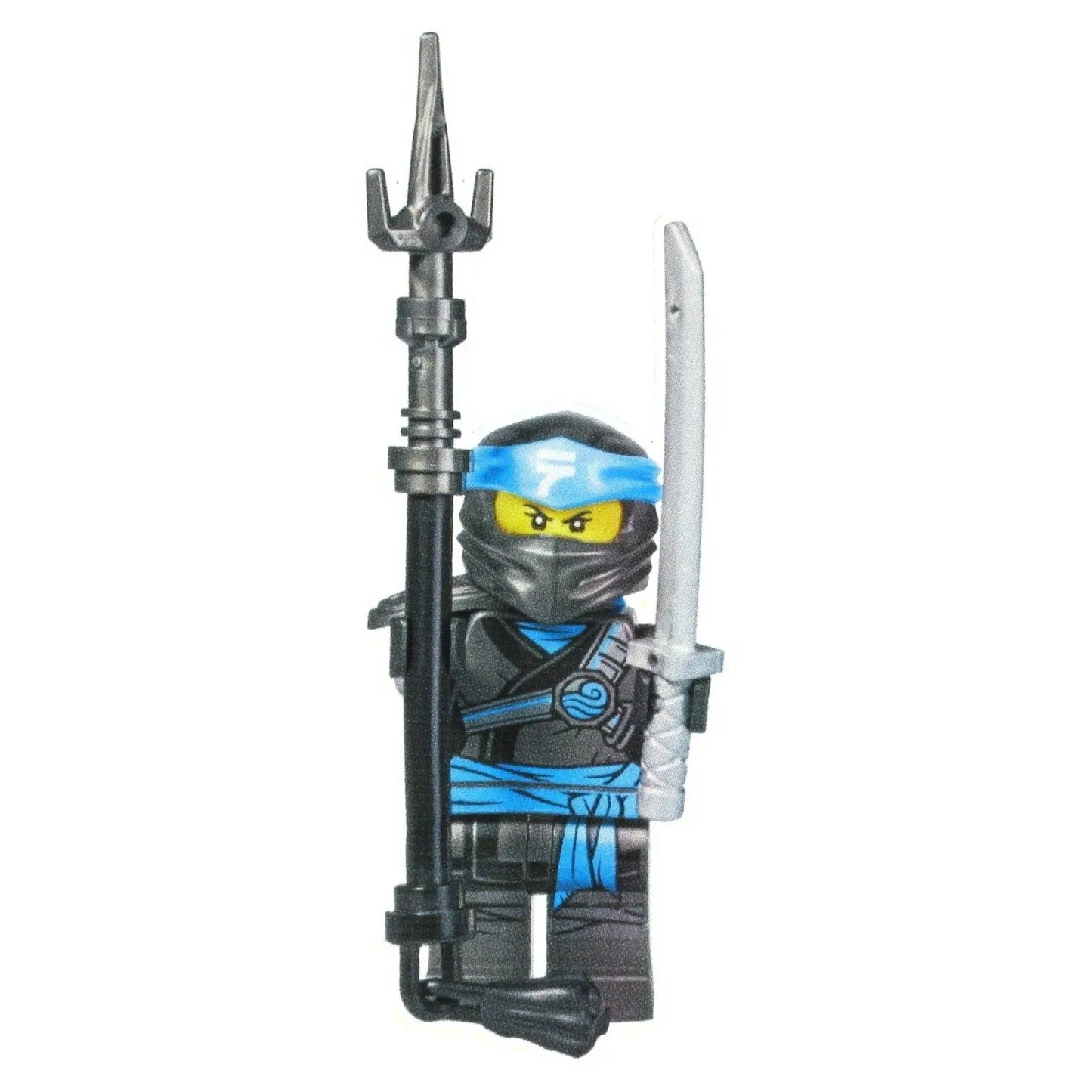 LEGO Ninjago Minifigur Nya mit Waffe - njo0547 Spiele Pirat