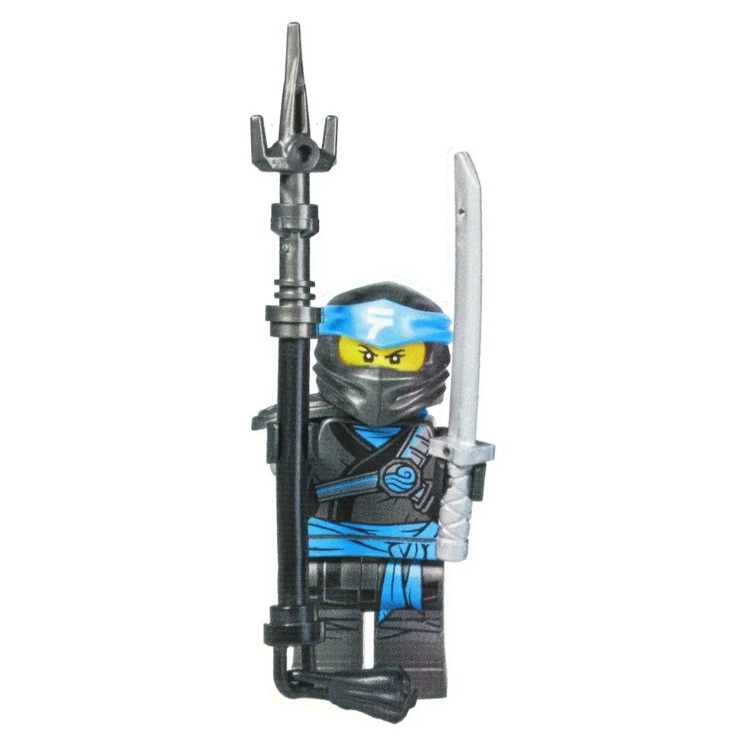 LEGO Ninjago Minifigur Nya mit Waffe - njo0547 Spiele Pirat