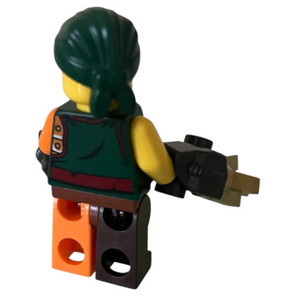 LEGO Ninjago Minifigur Pirat Sqiffy mit Waffe - njo0203 Spiele Pirat