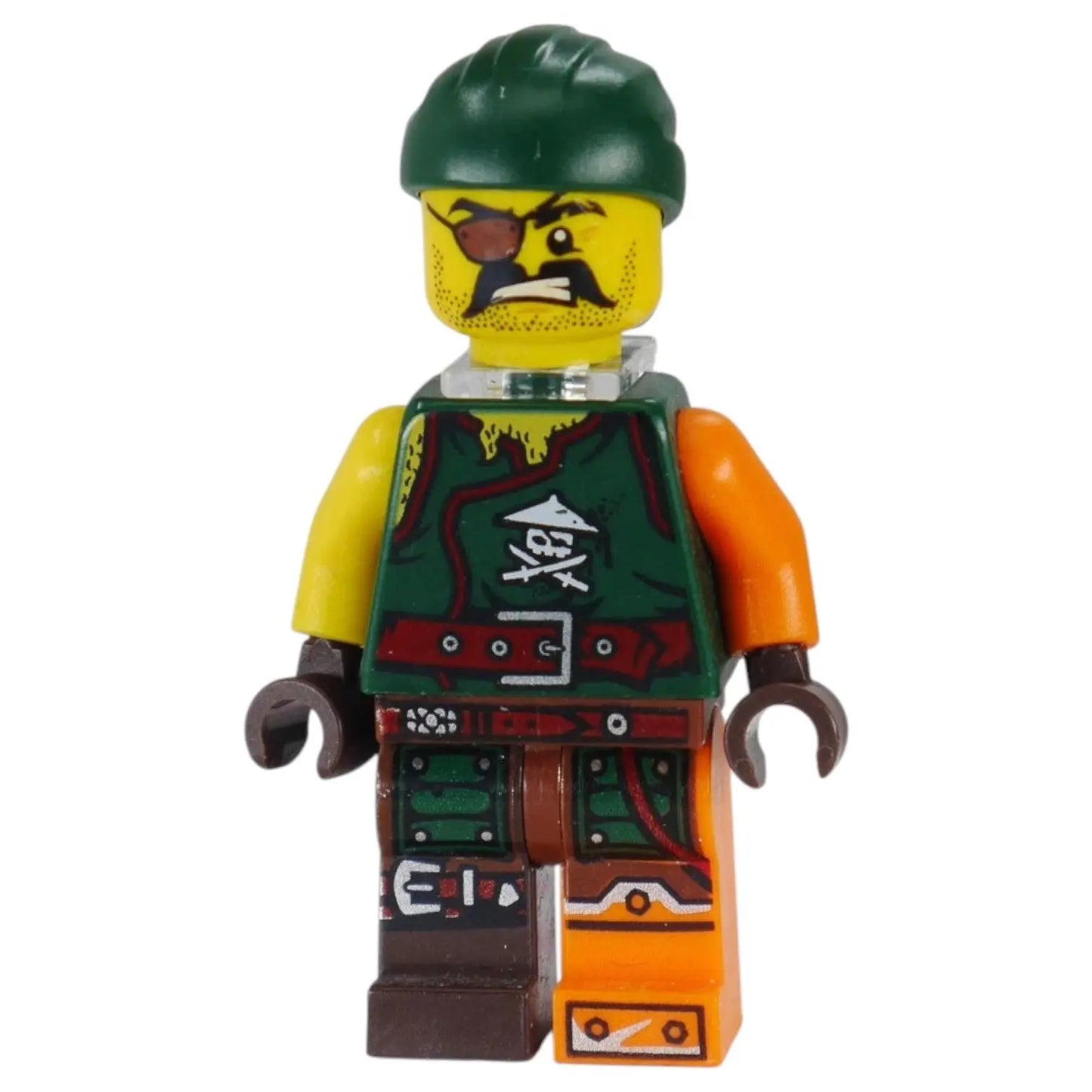 LEGO Ninjago Minifigur Pirat Sqiffy - njo0215 Spiele Pirat