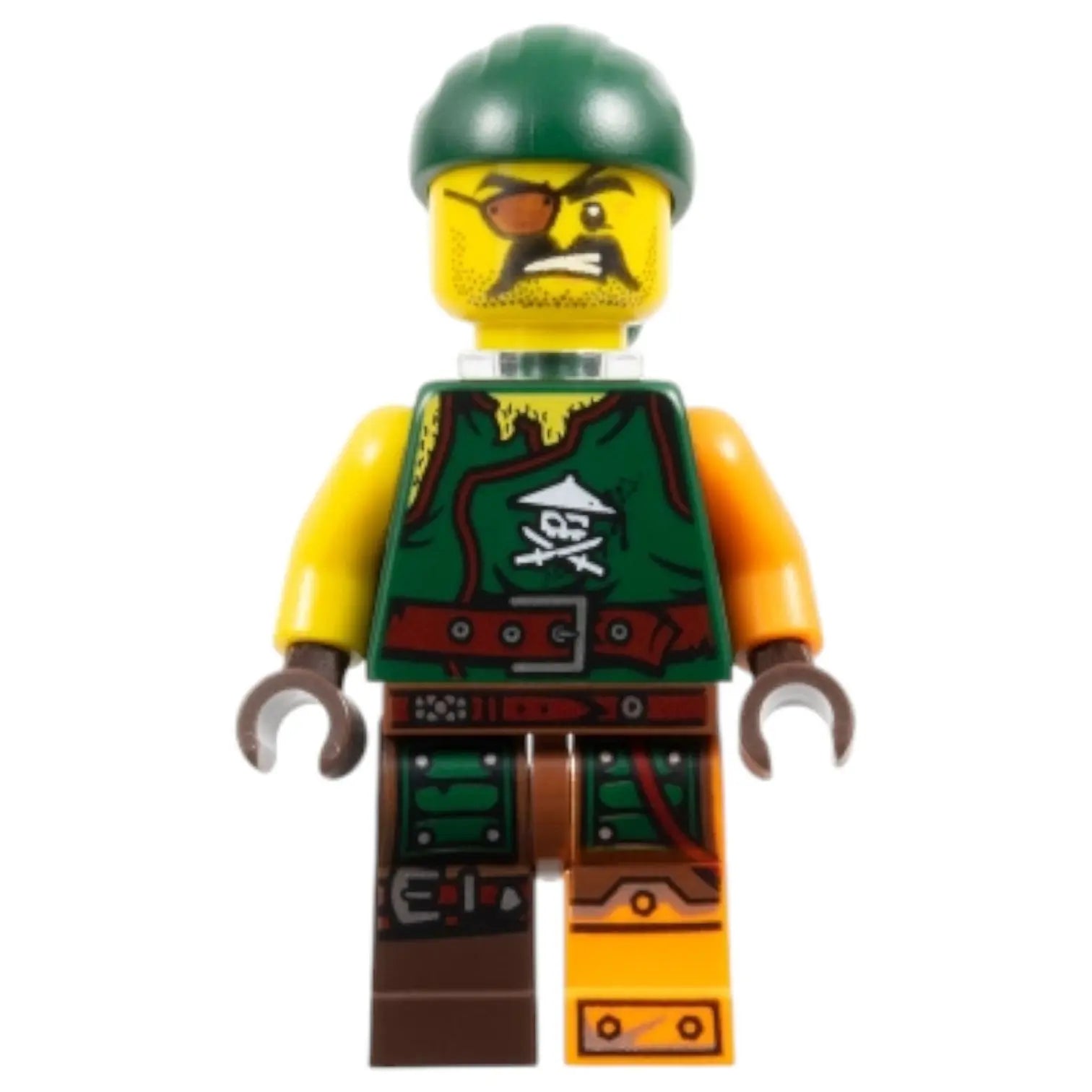 LEGO Ninjago Minifigur Pirat Sqiffy - njo0215 Spiele Pirat