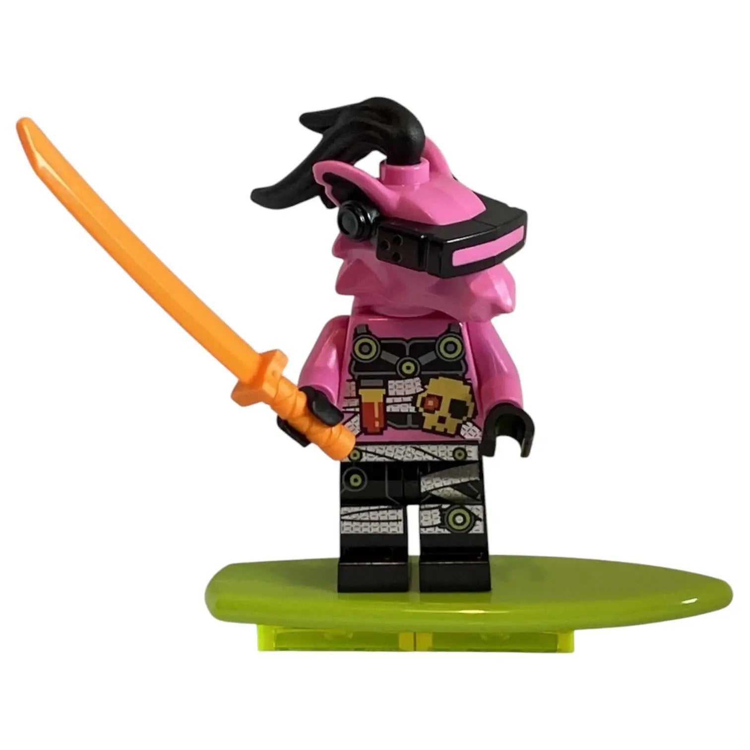 LEGO Ninjago Minifigur Richie mit Board und Waffe - njo0631 Spiele Pirat