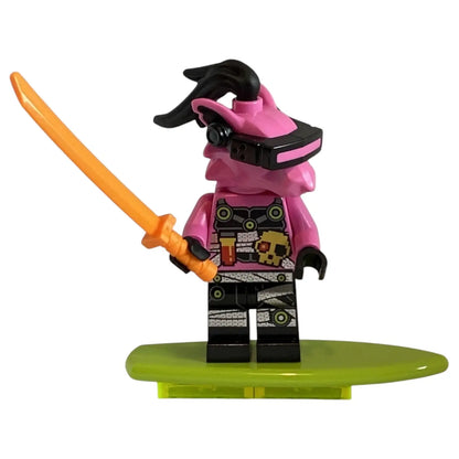 LEGO Ninjago Minifigur Richie mit Board und Waffe - njo0631 Spiele Pirat