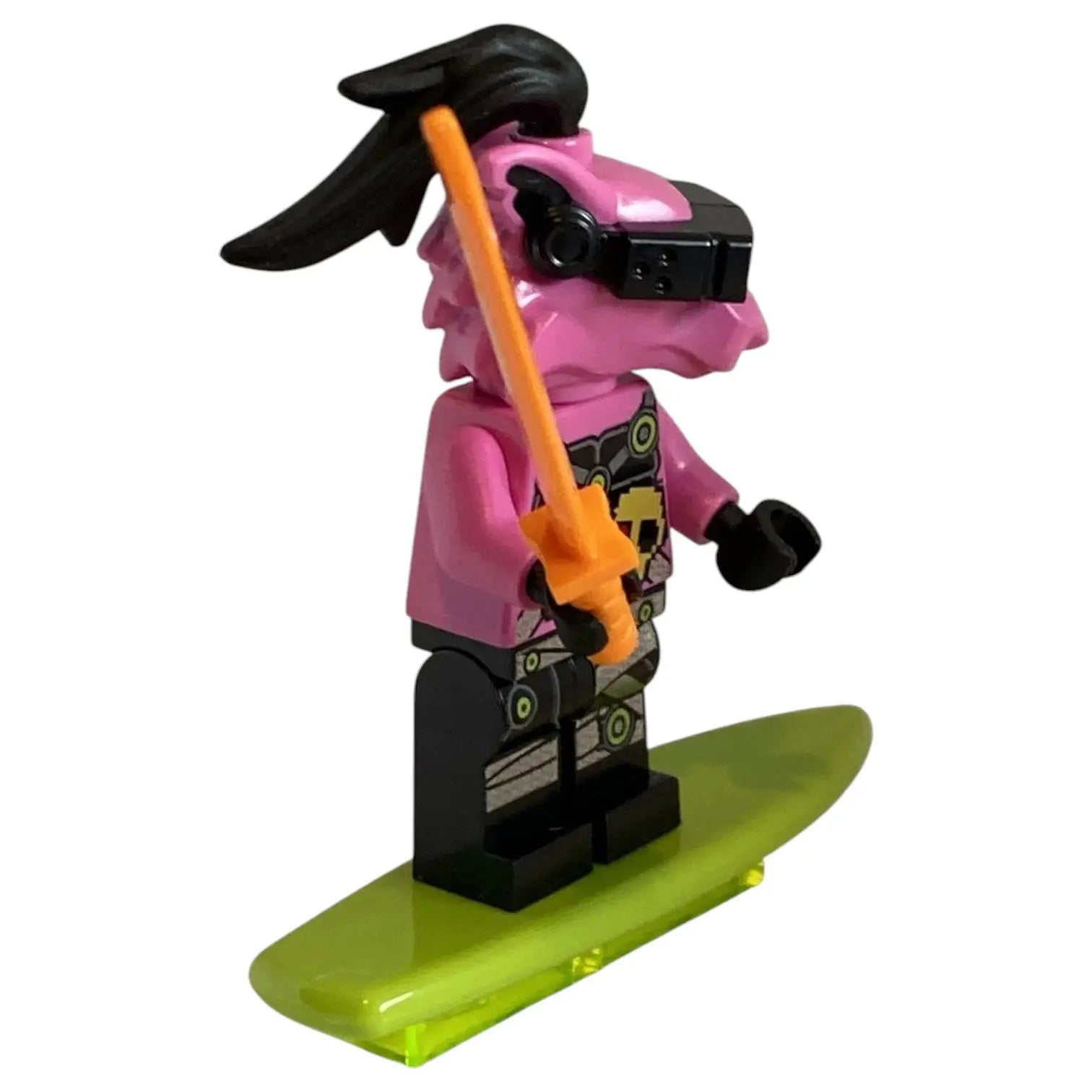 LEGO Ninjago Minifigur Richie mit Board und Waffe - njo0631 Spiele Pirat
