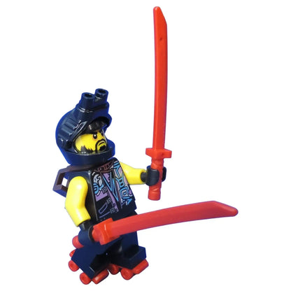 LEGO Ninjago Minifigur Scooter mit Waffe - njo0431 Spiele Pirat