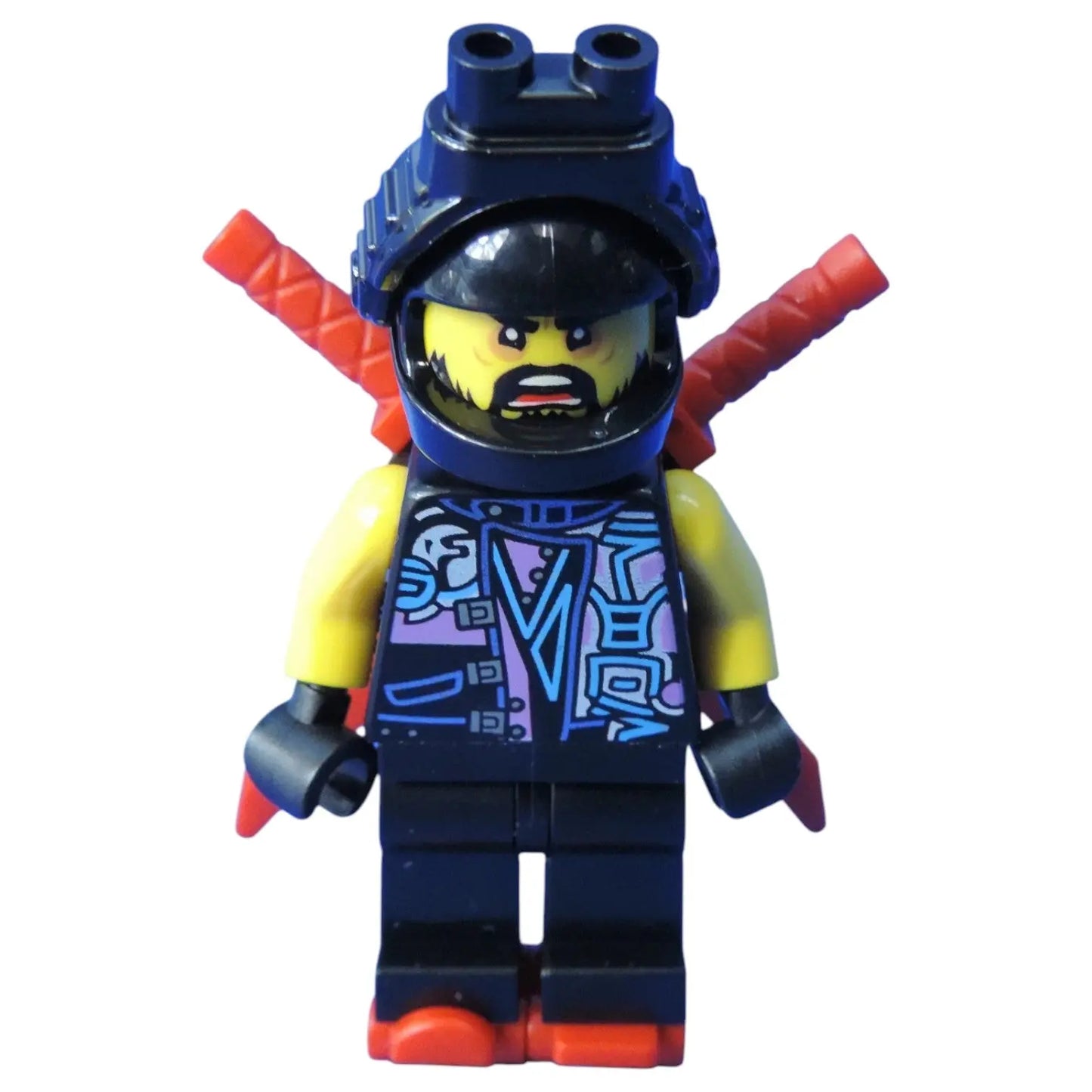 LEGO Ninjago Minifigur Scooter mit Waffe - njo0431 Spiele Pirat