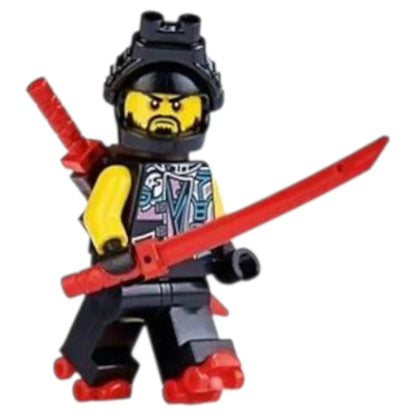 LEGO Ninjago Minifigur Scooter mit Waffe - njo0431 Spiele Pirat