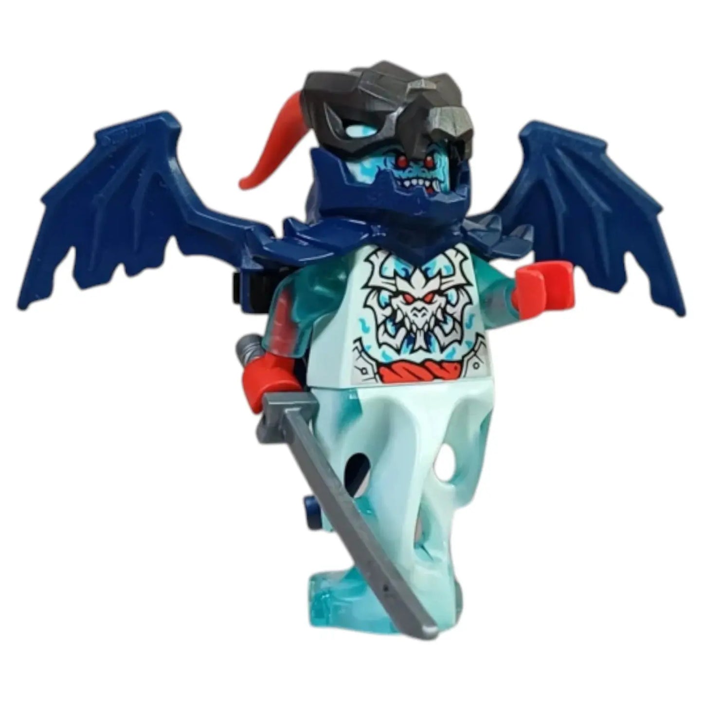 LEGO Ninjago Minifigur Spectral Drachenkrieger mit Waffe - njo0989 Spiele Pirat
