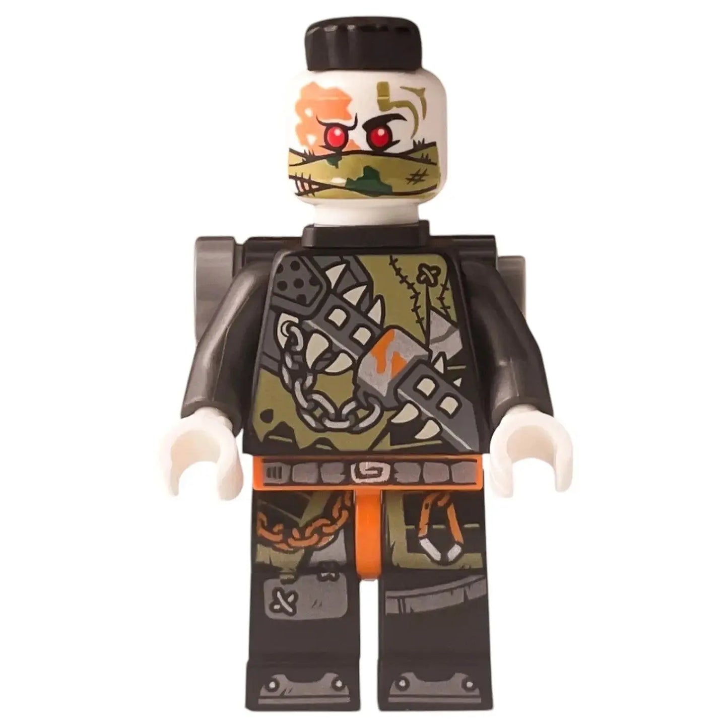 LEGO Ninjago Minifigur Talon mit Waffe und Backpack - njo0479 Spiele Pirat