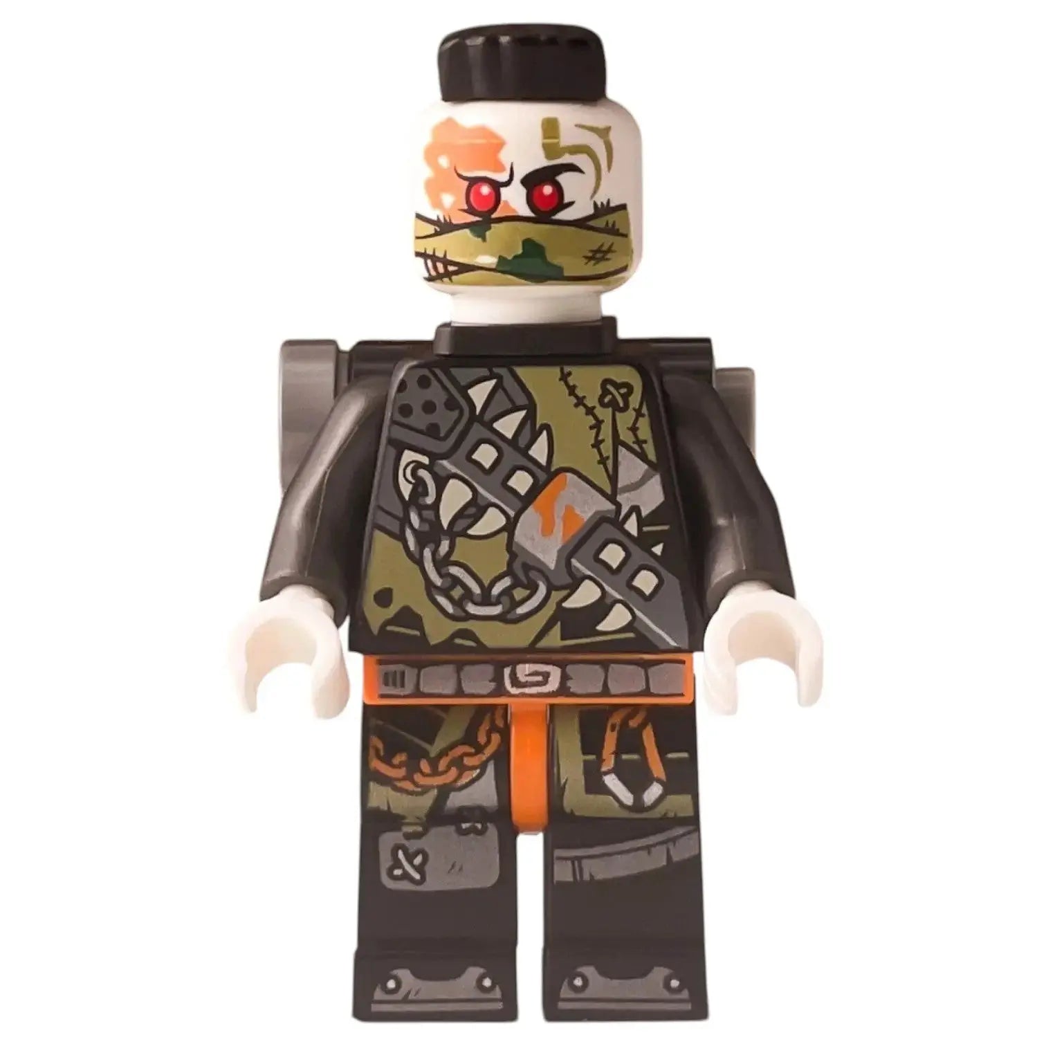 LEGO Ninjago Minifigur Talon mit Waffe und Backpack - njo0479 Spiele Pirat