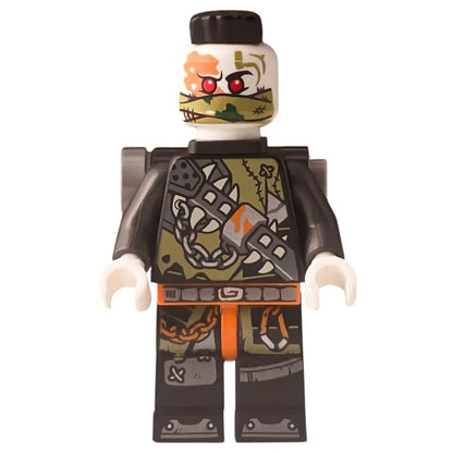 LEGO Ninjago Minifigur Talon mit Waffe und Backpack - njo0479 Spiele Pirat
