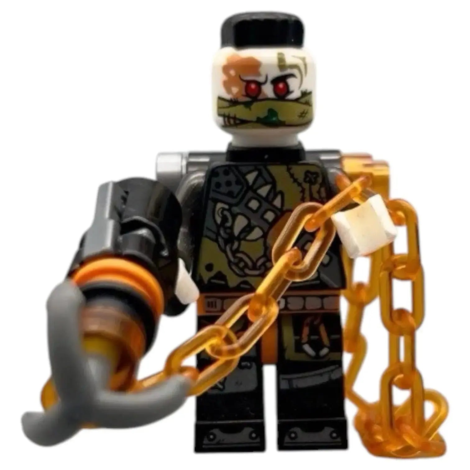 LEGO Ninjago Minifigur Talon mit Waffe und Backpack - njo0479 Spiele Pirat