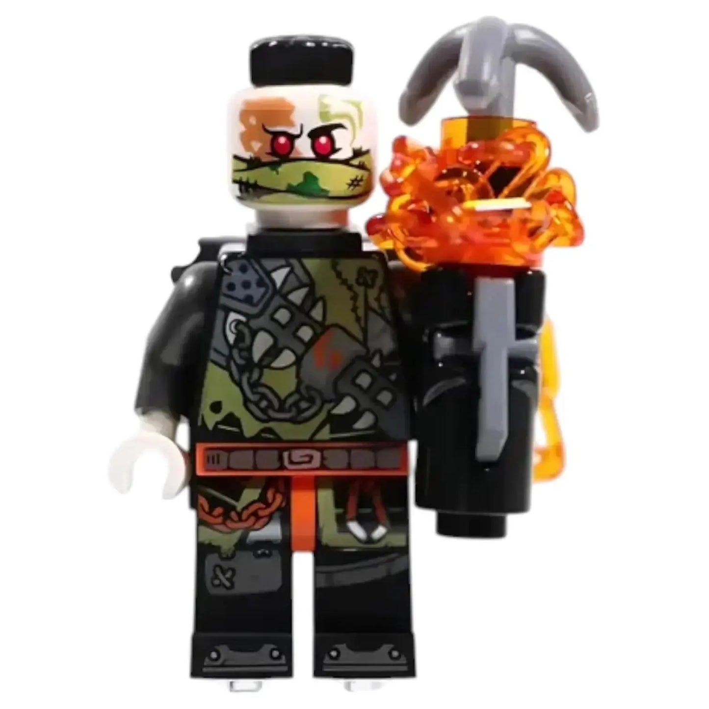 LEGO Ninjago Minifigur Talon mit Waffe und Backpack - njo0479 Spiele Pirat