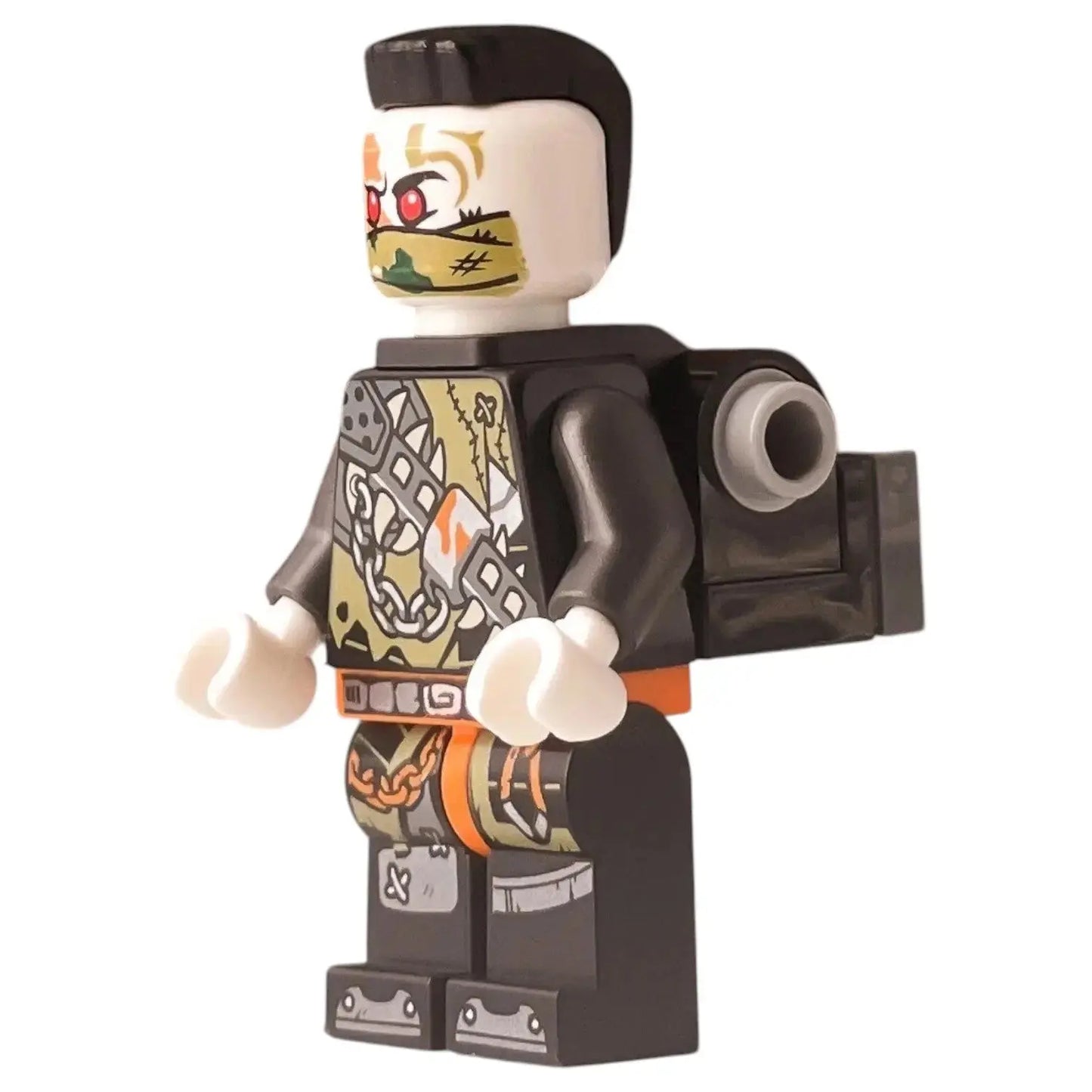 LEGO Ninjago Minifigur Talon mit Waffe und Backpack - njo0479 Spiele Pirat