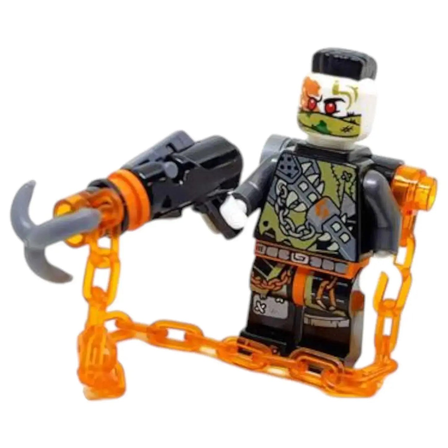 LEGO Ninjago Minifigur Talon mit Waffe und Backpack - njo0479 Spiele Pirat
