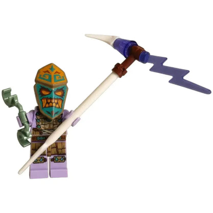 LEGO Ninjago Minifigur Thunder Keeper mit Waffen - njo0686 Spiele Pirat