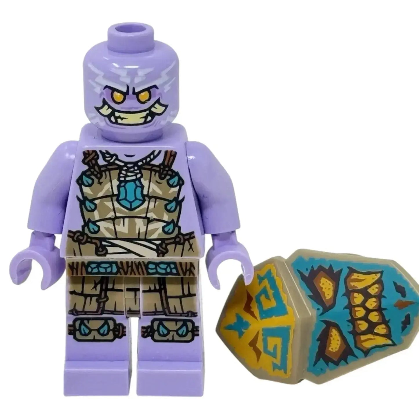 LEGO Ninjago Minifigur Thunder Keeper mit Waffen - njo0686 Spiele Pirat