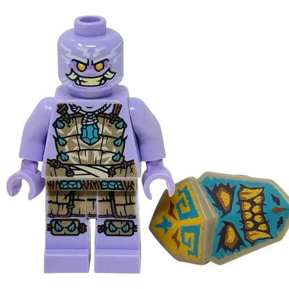 LEGO Ninjago Minifigur Thunder Keeper mit Waffen - njo0686 Spiele Pirat