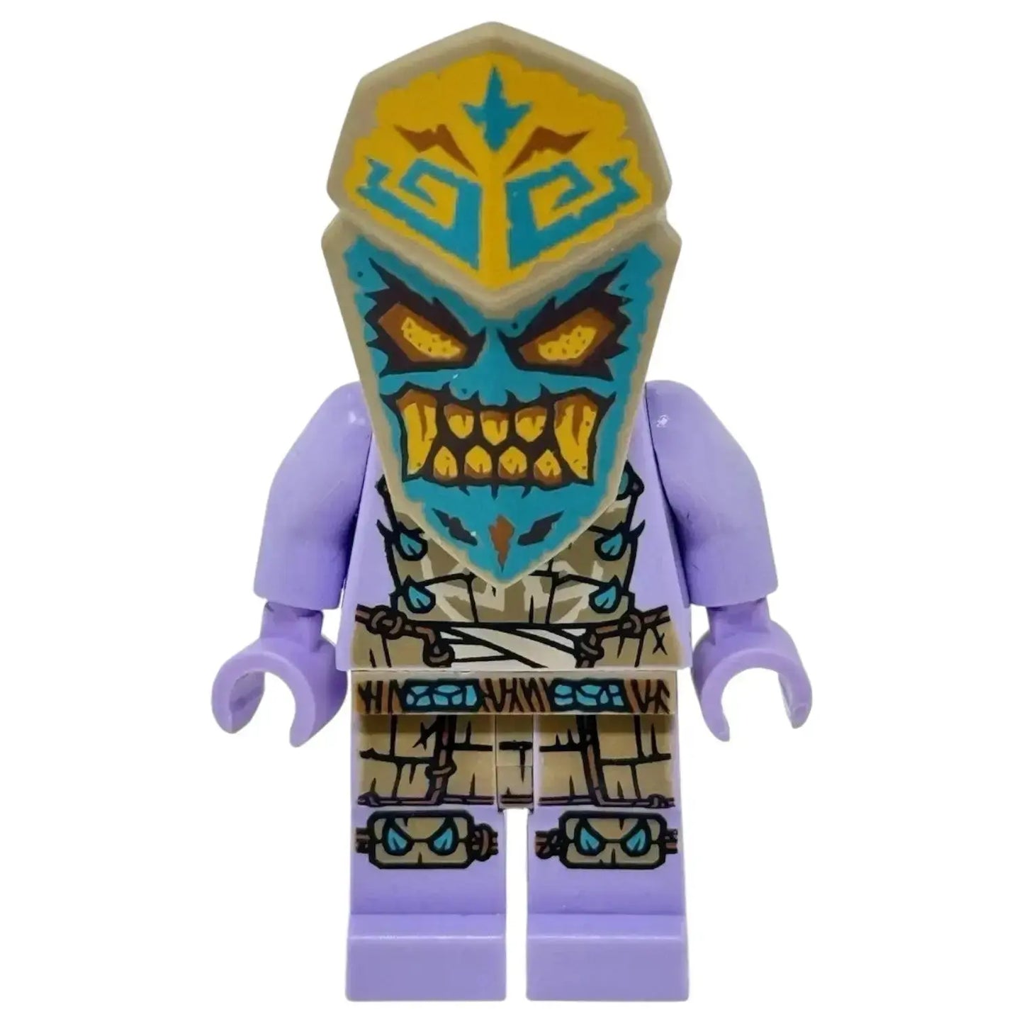 LEGO Ninjago Minifigur Thunder Keeper mit Waffen - njo0686 Spiele Pirat