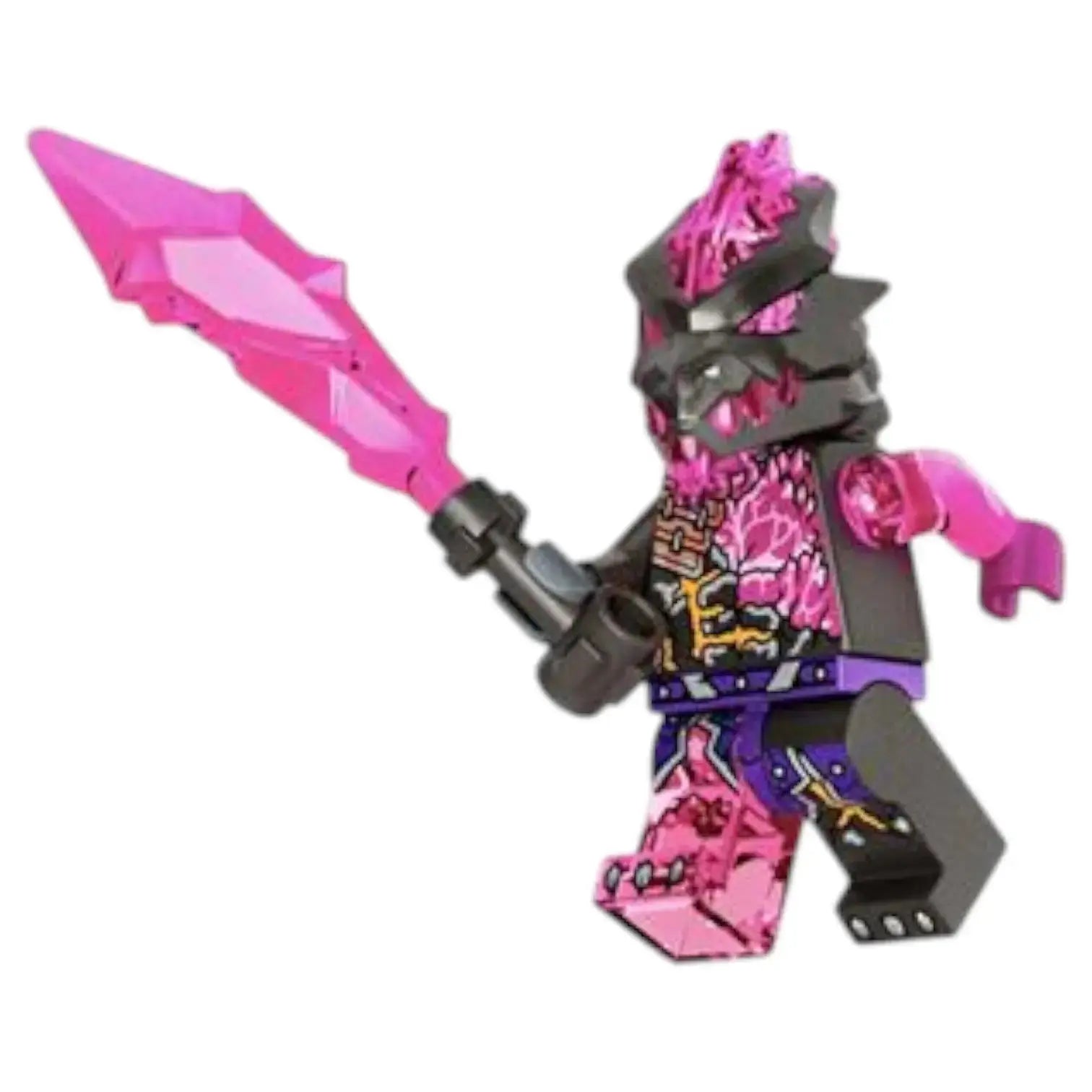 LEGO Ninjago Minifigur Vengestone Warrior mit Waffe - njo0765 Spiele Pirat
