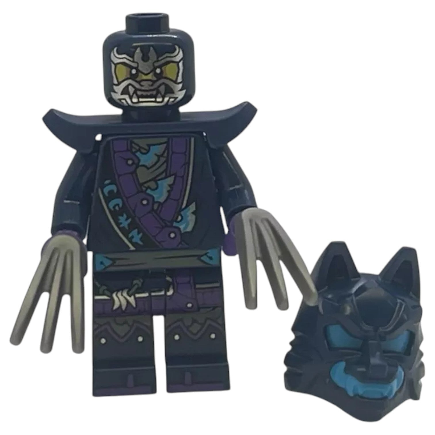 LEGO Ninjago Minifigur Wolf Mask Warrior - njo0851