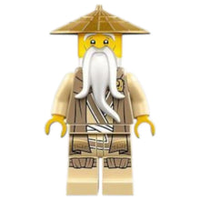 LEGO Ninjago Minifigur Wu Sensei - njo0883 Spiele Pirat
