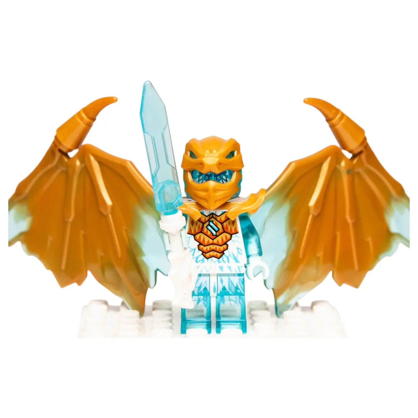 LEGO Ninjago Minifigur Zane Golden Drachenform mit Waffe - njo0770 Spiele Pirat