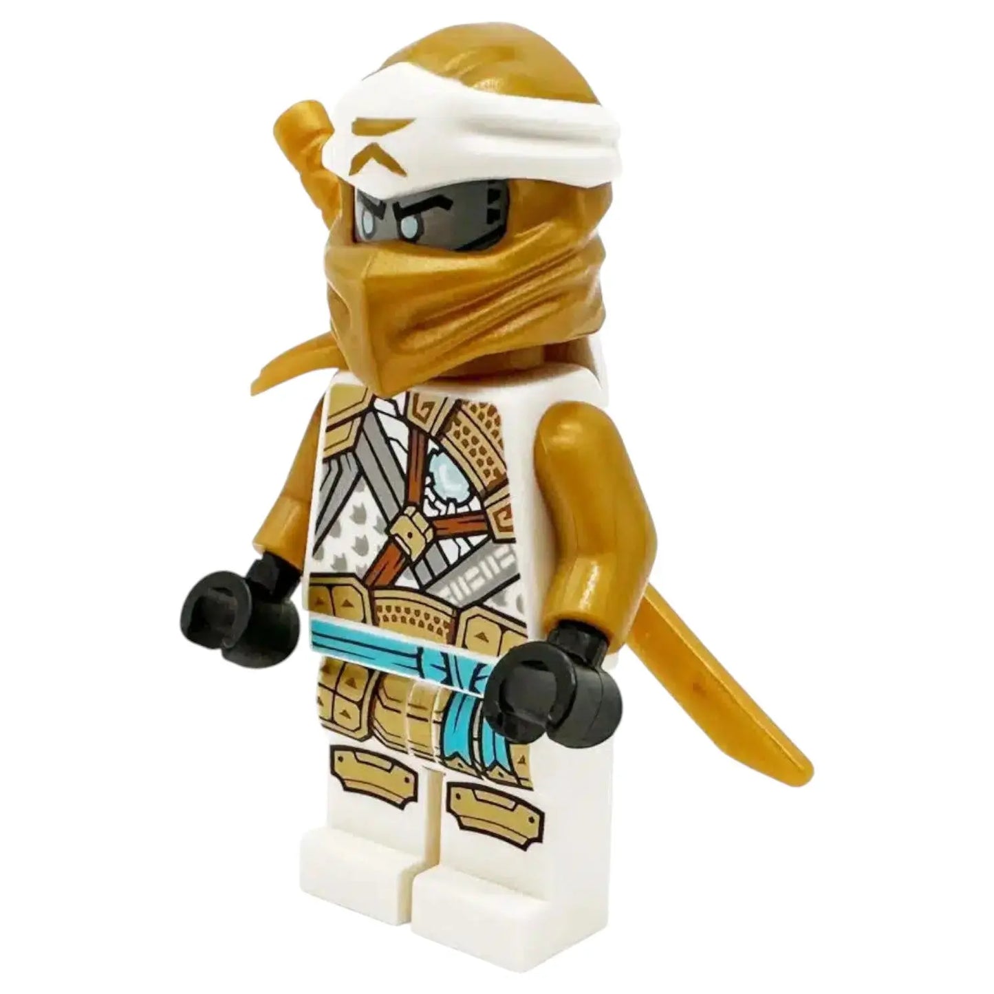 LEGO Ninjago Minifigur Zane Goldiger Ninja - njo0760 Spiele Pirat