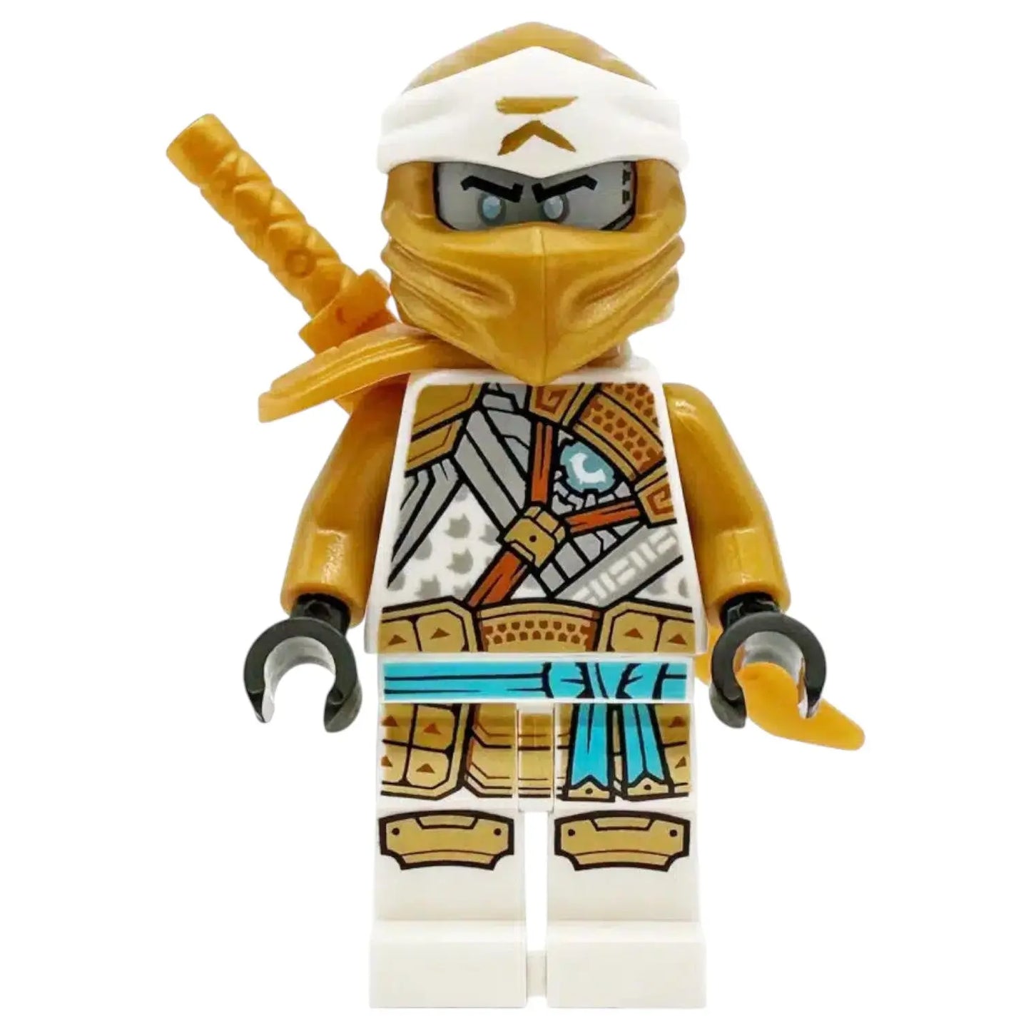 LEGO Ninjago Minifigur Zane Goldiger Ninja - njo0760 Spiele Pirat