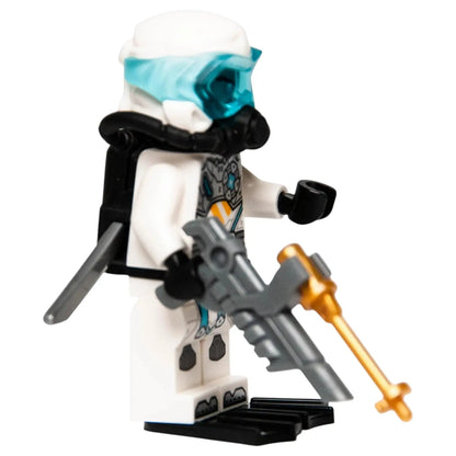 LEGO Ninjago Minifigur Zane Seabound Scuba Gear mit Waffe - njo0699 Spiele Pirat