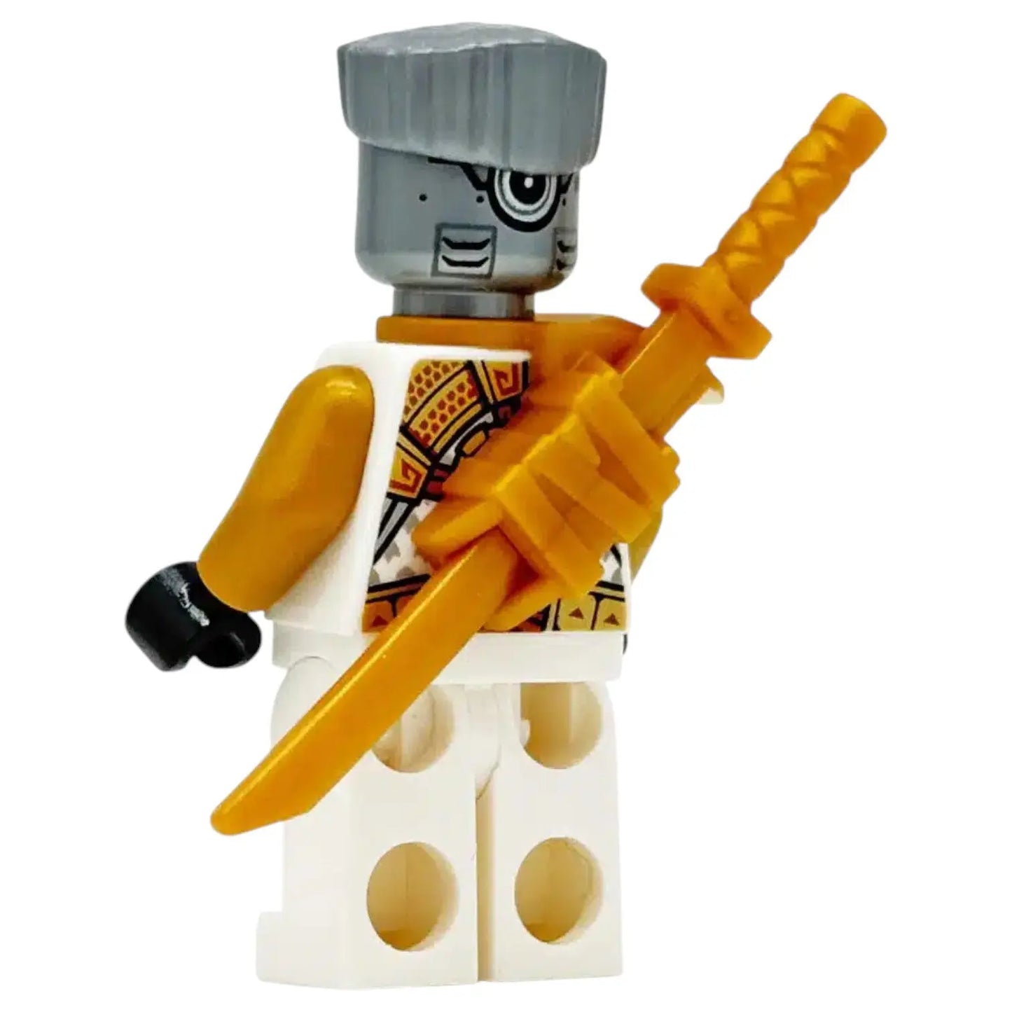 LEGO Ninjago Minifigur Zane mit Waffe - njo0806 Spiele Pirat