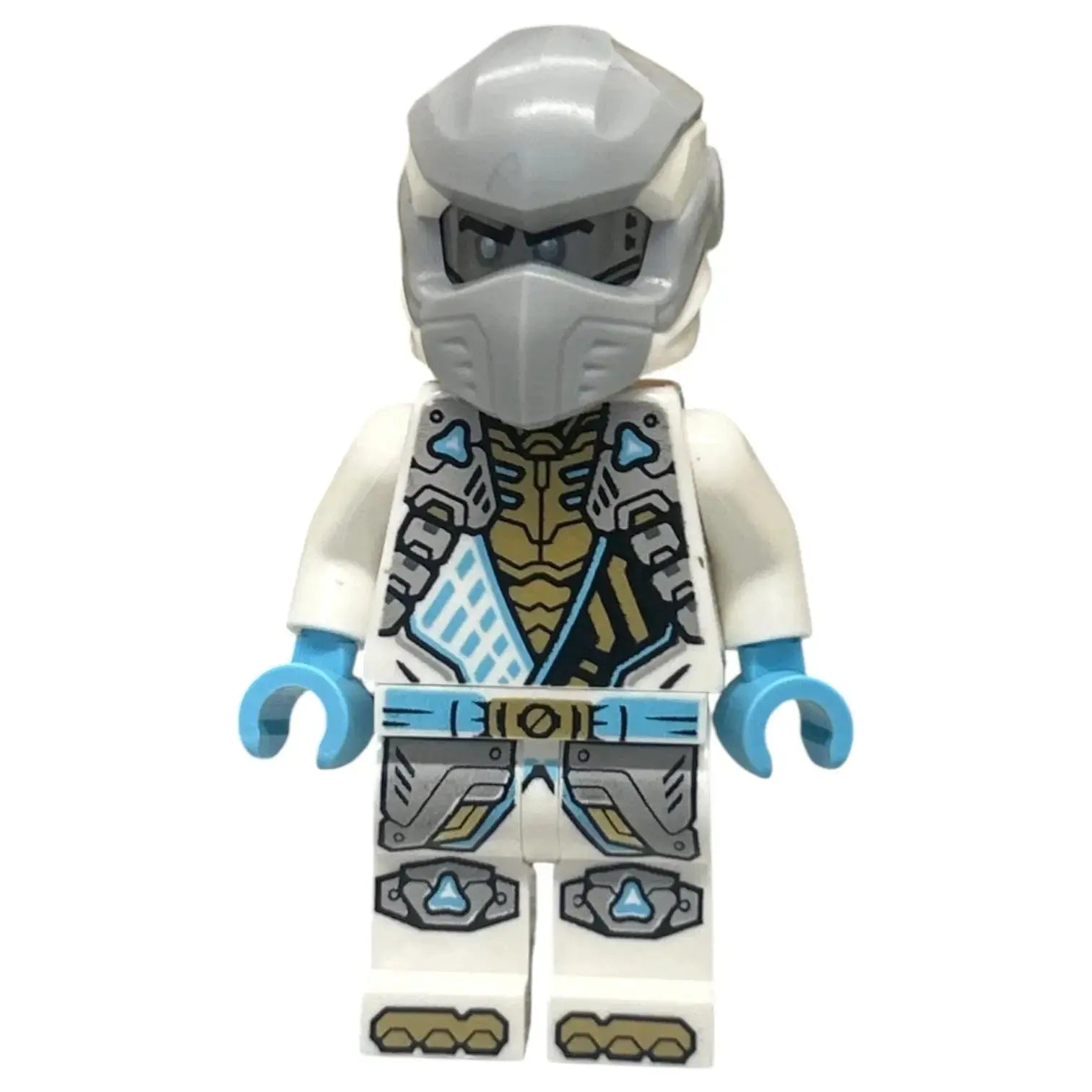 LEGO Ninjago Minifigur Zane mit Waffe - njo0965 Spiele Pirat