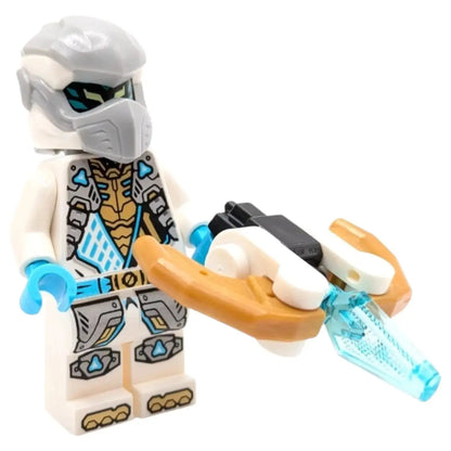 LEGO Ninjago Minifigur Zane mit Waffe - njo0965 Spiele Pirat