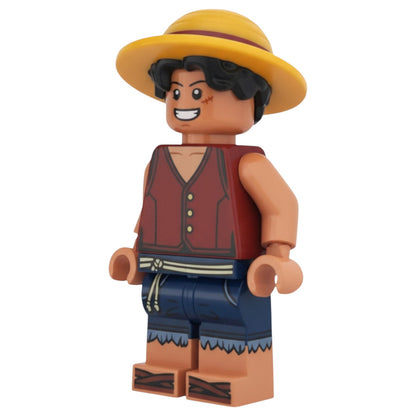 LEGO One Piece Minifigur Monkey D. Luffy - op018