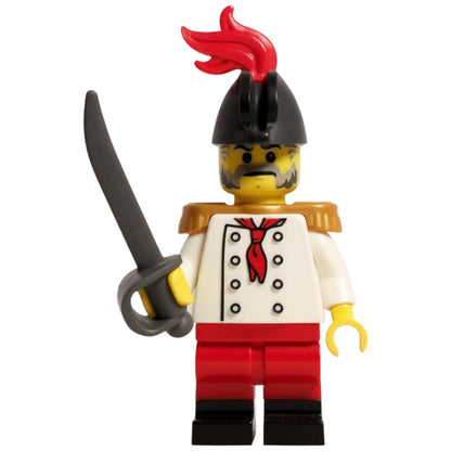 LEGO Piraten Minifigur Eigenkreation Imperialer Soldat Anchor Cove Imperials Capitaine Louis Marceau