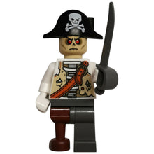LEGO Piraten Minifigur Eigenkreation Kapitän Zombie