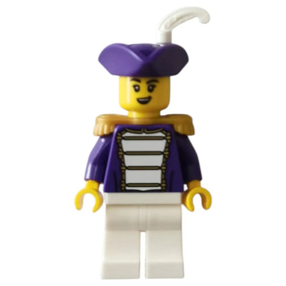 LEGO Piraten Minifigur Eigenkreation Kommandantin Elara von Purpurkamm Spiele Pirat