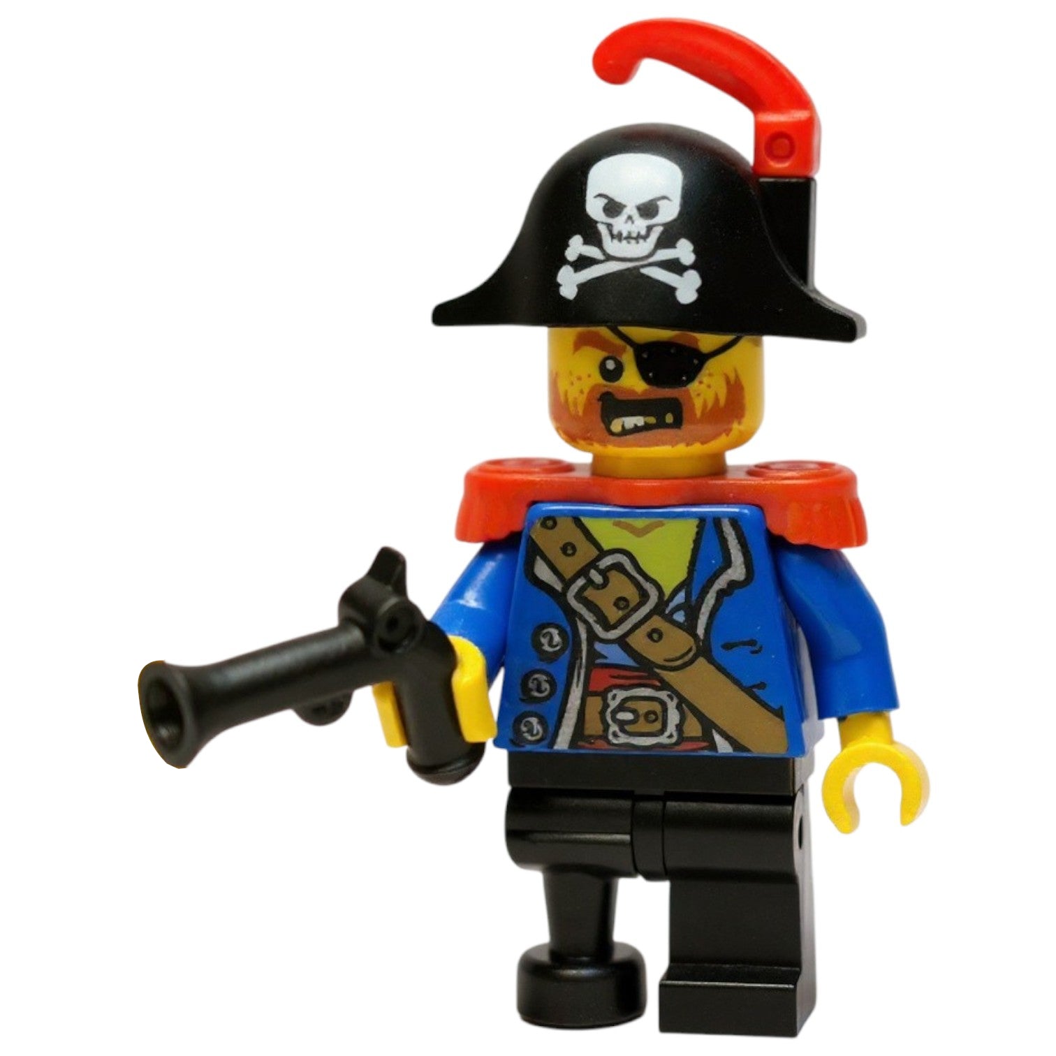 LEGO Piraten Minifigur Eigenkreation Somewhere Island Kapitän Roderick „Rotbart“ Kane