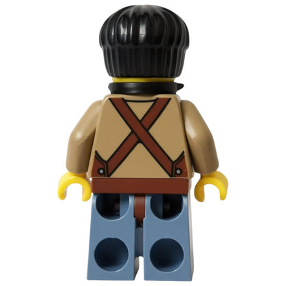 LEGO Piraten Minifigur Eigenkreation The Thieves of Tortuga Hernando „Der Schweigsame“