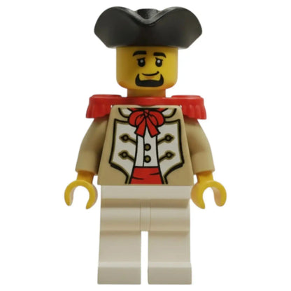 LEGO Piraten Minifigur Eigenkreation Artillerieoffizier Spiele Pirat