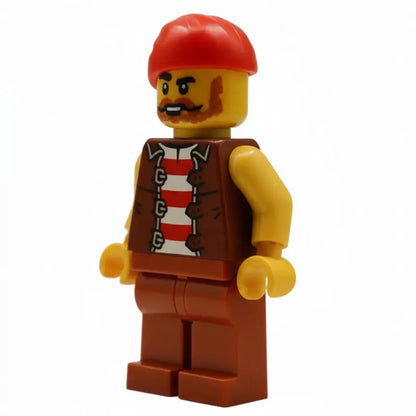LEGO Piraten Minifigur Eigenkreation spanischer Deckmatrose Spiele Pirat
