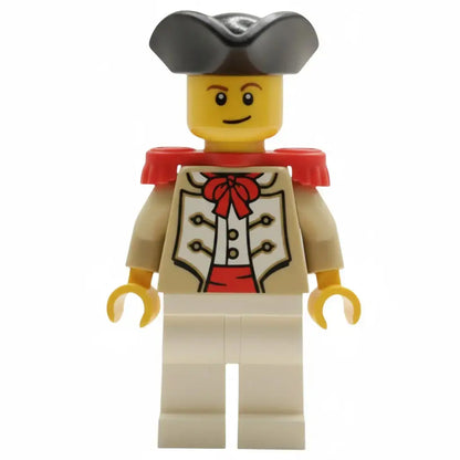 LEGO Piraten Minifigur Eigenkreation spanischer Deckoffizier Esteban Morales Spiele Pirat
