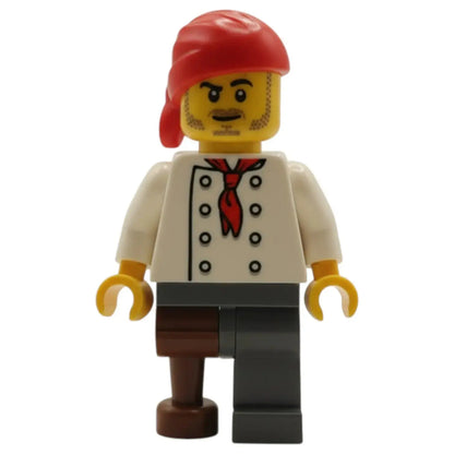 LEGO Piraten Minifigur Eigenkreation spanischer Koch Spiele Pirat