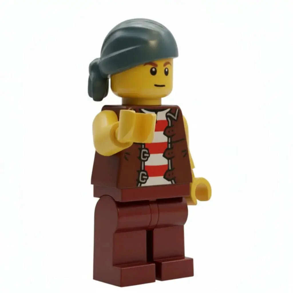 LEGO Piraten Minifigur Eigenkreation spanischer Matrose Putzfee Spiele Pirat