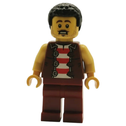 LEGO Piraten Minifigur Eigenkreation spanischer Matrose Steuermann Spiele Pirat