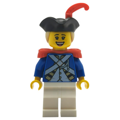 LEGO Piraten Minifigur Imperiale Offizierin - pi188