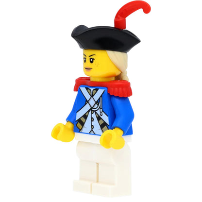 LEGO Piraten Minifigur Imperiale Offizierin - pi188